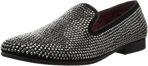 Steve Madden Men’S Caviarr Slip-On, Rhinestone, 11 US