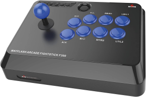 Mayflash F300 Arcade Fight Stick Joystick for PS4 PS3 Xbox ONE Xbox 360 PC Switch Neogeo Mini, Black, 33 X 27 X 13.5 Cm