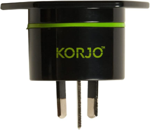 Korjo AU Travel Adaptor, for US and UK Appliances, Use in Australia, NZ, More