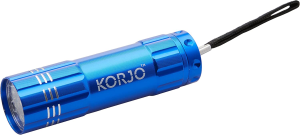 Korjo LED Pocket Torch, for Travel, Blue