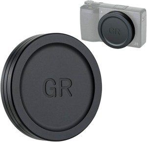 Aluminium Alloy Lens Cover Cap for Ricoh GR Iiix GR III GR II, Lightweight Durable Camera Lens Protection Cover for GR2 GR3 with Soft EVA Interior