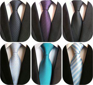 Weishang Men’S Lot Silk Tie Necktie Woven Jacquard Neck Ties