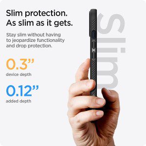 SPIGEN Liquid Air Case Designed for Apple Iphone 13 Mini (2021)[5.4-Inch] Soft TPU Armor Slim Cover – Black