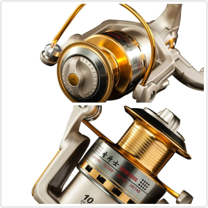 DIWA Spinning Fishing Reels for Saltwater Freshwater 1000 2000 3000 4000 5000 6000 Series Left/Right Interchangeable Trout Spinning Reel Carp Fishing Spool 10 Ball Bearings Light and Smooth