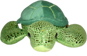 Wild Republic Hug’Ems Sea Turtle Plush, Stuffed Animal, Plush Toy, Gifts for Kids, 7