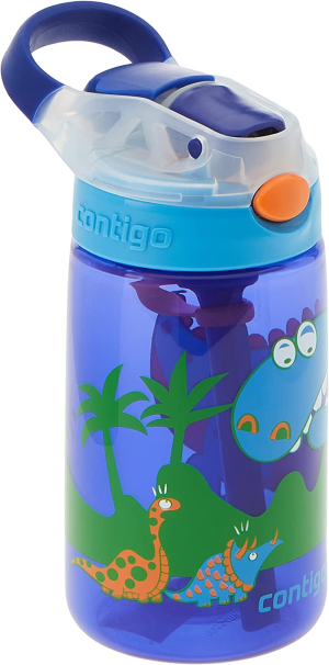 Contigo Gizmo Flip Autospout Water Bottle, Dinosaur 50918