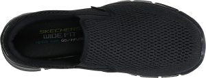 Skechers Men’S Equalizer Double Play Slip-On Loafer, Black, 8.5 Wide