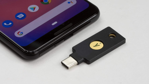 Yubico – Yubikey 5C NFC – Two Factor Authentication USB and NFC Security Key, Fits USB-C Ports and Works with Supported NFC Mobile Devices – Protect Your Online Accounts with More than a Password