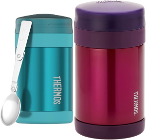 Thermos® Stainless Steel Vacuum Insulated Food Jar, 470Ml, Teal, TS3015TL4AUS