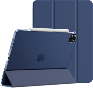 Jetech Case for Ipad Pro 11-Inch, 2022/2021/2020/2018 Model, Compatible with Pencil, Cover Auto Wake/Sleep (Misty Blue)