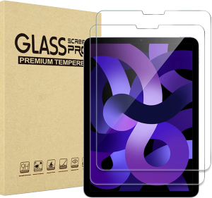 [2 Pack] Procase Screen Protector for Ipad Air 5 2022 / Air 4 2020 / Ipad Pro 11 2021 2020 2018 Tempered Glass Screen Protective Film Guard for Ipad Air 5Th 4Th Gen 10.9 Inch, Ipad Pro 11″ 1St 2Nd 3Rd Gen