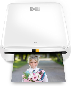 Zink Kodak Step Wireless Mobile Photo Printer – White (RODMP20AMZW)