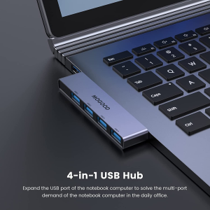 USB Hub for Laptop,Mogood USB Hub 3.0 USB Splitter Ultra-Slim Data USB Hub [Charging Not Supported] Multi USB Port Expander USB Adapter Station for Laptop,Windows Pc,Mac,Printer,Flash Drive,Mobile HDD