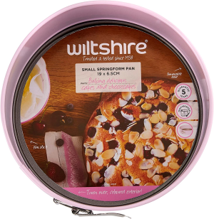 Wiltshire Easybake Springform Pan, 20 Cm Diameter, Pink