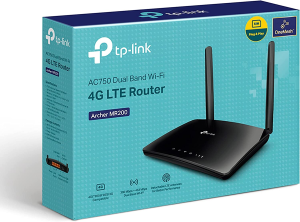 Tp-Link AC750 Wireless Dual Band 4G LTE Router (Archer MR200)