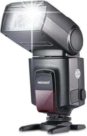 Neewer TT560 Flash Speedlite for Canon Nikon Panasonic Olympus Pentax and Other DSLR Cameras，Digital Cameras with Standard Hot Shoe