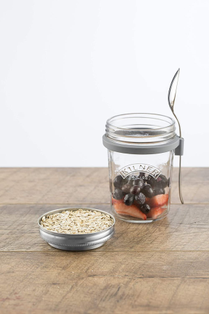 Kilner Breakfast Jar Set, 350Ml, Clear 01792