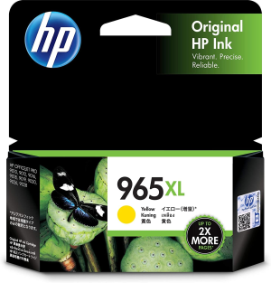 HP 965XL Genuine Original High Yield Yellow Ink Printer Cartridge Works with HP Officejet Pro 9010 All-In-One Printer Series, HP Officejet Pro 9020 All-In-One Printer Series – (3JA83AA)