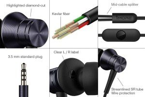 1MORE Piston Fit in Ear Headphones with Microphone, 3.5Mm Wired Earphones, Noise Isolation, Balance Sound, Phone Control with Button, Headphones for Smartphone/Pc, Black