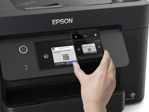 Epson Workforce Pro WF-3825 Multifunction Printer, Black, C11CJ07502