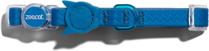 Zee.Cat Waterproof Adjustable Cat Collar, Blue