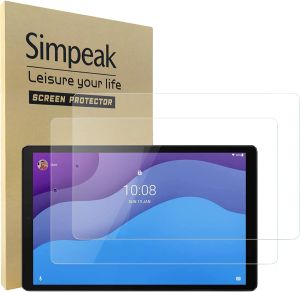 Simpeak Screen Protector Compatible with Lenovo Tab M10 HD Gen 2 10.1″[2 Pack], Tempered Glass Film Replacement for TB-X306 Lenovo Tab M10 HD Gen 2[9H Hardness] [Anti-Fingerprint]