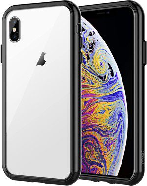 Jetech Case for Iphone Xs Max 6.5-Inch, Shock-Absorption Bumper Cover (Black)