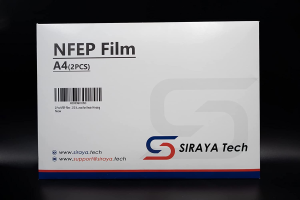 Siraya Tech 2 Pcs NFEP Film – A4 Size (210 X 297Mm) Better Durability Fewer Layer Lines Accurate Print Results Great for Resin Printing Better Performance over FEP for LCD DLP 3D Printers