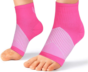 H HOME-MART Plantar Fasciitis Socks with Arch Support, Foot Care Compression Sleeve, Eases Swelling & Heel Spurs, Ankle Brace Support, Increases Circulation