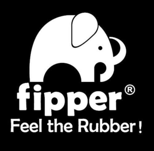 Fipper Women’S Slim Rubber Thongs Black UK 8 US 9 EU 41