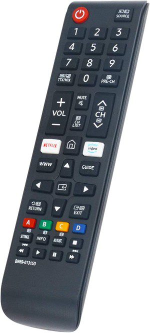 BN59-01315D Remote Control Replacement for Samsung Series 7 RU7100 4K TV UA43RU7100 UA49RU7100 UA50RU7100 UA55RU7100 UA75RU7100 UA43RU7100W UA50RU7100W UA55RU7100W UA58RU7100W UA65RU7100W UA75RU7100W