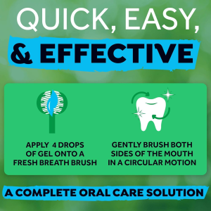 Tropiclean Fresh Breath Oral Care Kit for Small Dogs with Oral Care Gel, Tripleflex Toothbrush and Finger Brush