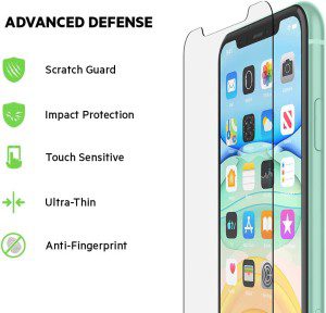 Belkin F8W948Zz Screenforce Temperedglass Screen Protector for Iphone 11, Clear