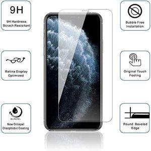 T Tersely [2 Pack] Screen Protector for Iphone 12 Mini, 9H Hardness Case Friendly Tempered Glass Screen Protectors Anti-Scratch Film Guard for Apple Iphone 12 Mini(5.4 Inch)