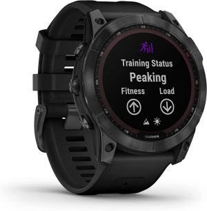 Garmin Fenix® 7X Solar, Slate Gray with Black Band, Multisport GPS Watch