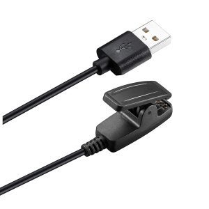 T Tersely 1M/3.3Ft Long Charging Clip Charger Cable for Garmin Lily Forerunner 30 35 35J 230 235 630 645 Music 735XT, Approach G10 S20, Vivomove Trend/Hr,Foreathlete 35J Forerunner30 Smartwatch