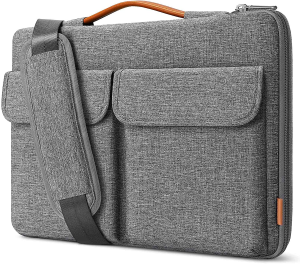 Inateck 14 Inch Laptop Sleeve Case, 360° Protection, Splash-Proof, with Handle and Shoulder Strap, Suitable for 14 Inch Laptops and Compatible with 15 Inch Macbook Pro 2016-2019