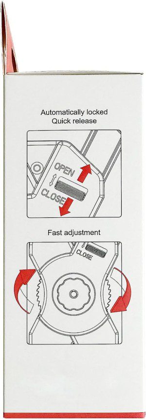 Bike Phone Mount Grefay Universal Motorcycle Cell Phone Holder Smartphone Clamp 360° Rotatable for Iphone 14/13/12/11/X Pro Max, Galaxy S10E/10/9/8/7+ Edge, and 3.5″-6.5″ Other Devices