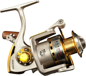 DIWA Spinning Fishing Reels for Saltwater Freshwater 1000 2000 3000 4000 5000 6000 Series Left/Right Interchangeable Trout Spinning Reel Carp Fishing Spool 10 Ball Bearings Light and Smooth