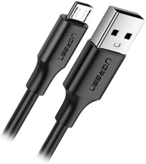 Darrahopens UGREEN USB 2.0 a to Micro USB Cable Nickel Plating 2M (Black) 60138 (V28-ACBUGN60138)