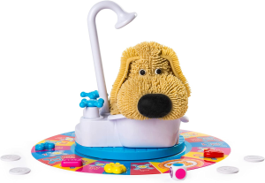 Spin Master Games, Soggy Doggy, the Showering Shaking Wet Dog Award-Winning Kids Game Board Game for Family Night Fun Games for Kids Toys & Games, for Kids Ages 4 and Up