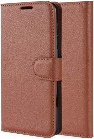 T Tersely Case Cover for Samsung Galaxy S23 Ultra (2023), Premium Protective PU Leather Wallet Case with Card Slots for Samsung Galaxy S23 Ultra 6.8″- Brown