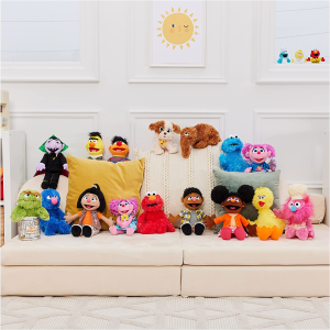 Sesame Street St – Elmo Soft Toy 30Cm Stuffed Plush Toy, Multi-Colored, 33 X 15 X 15Cm