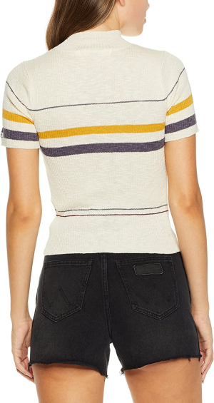 Wrangler Women’S Nico Knitted Tee, Dust