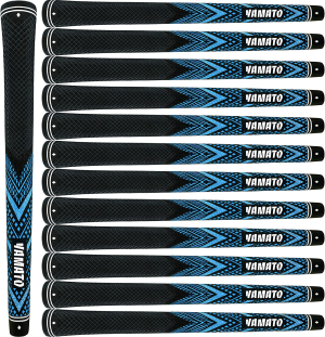 Yamato Innovative Golf Grips 13 Pack Midsize/Standardsize Golf Club Grips, All-Weather Firm Control and High Performance Grips Provides Superior Comfort and Responsiveness,4 Colors Available