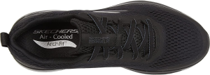 Skechers Men’S Gowalk Arch Fit-Athletic Workout Walking Shoe with Air Cooled Foam Sneaker, Black, 9 X-Wide