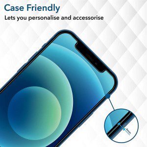 T Tersely [3 Packs] Tempered Glass Screen Protector for Iphone 12 Pro & Iphone 12 [6.1 Inch] with Installation Alignment Frame, Premium HD Case Friendly Screen Protector Film