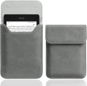 WALNEW Sleeve Case for 6.8-Inch All-New Kindle Paperwhite 11Th Generation 2021, Protective Pouch Bag Case Cover for 6.8” Kindle Paperwhite E-Reader (Gray)