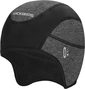 ROCKBROS Men’S Winter Cycling Skull Cap Helmet Liner Windproof Warm Fleece Thermal Hat