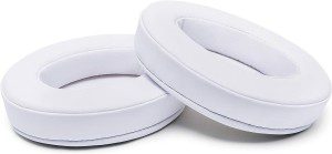 WC Padz – the Ultimate Upgraded Earpads by Wicked Cushions – Compatible with Audio Technica, Hyperx, Steelseries Arctis & More – Extra Thick – Bigger Opening – Softer Memory Foam | (White)